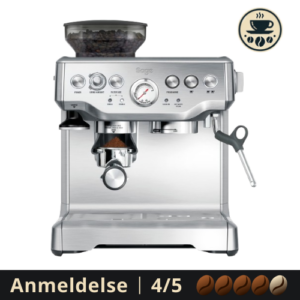 sage barista express - anmeldelse 4 ud af 5