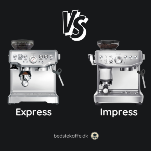 Express vs. impress, hvilken espressomaskine skal du vælge?