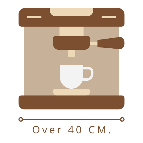 Stor kaffemaskine