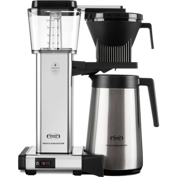 Automatic Thermo kaffebrygger 1,25 liter Polished Silver