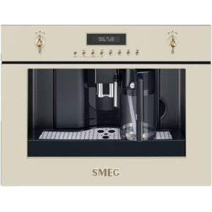 60 cm indbygget kaffemaskine i creme